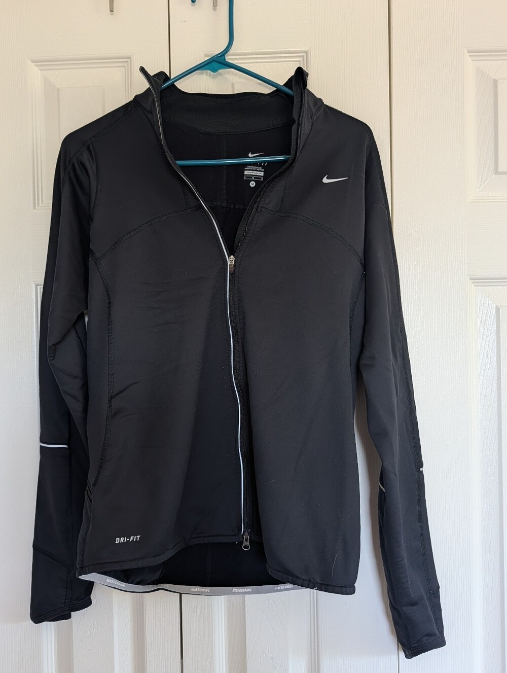 Women's Nike Black Dri-FIT Full-Zip Running Jacket